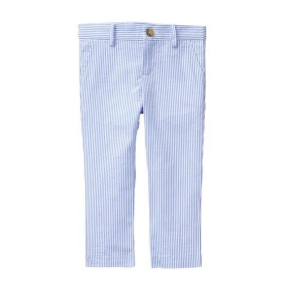 Janie & jack STRIPED SEERSUCKER PANT - Picture 2 of 2